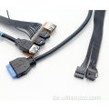 USB2.0 -Stecker USB3.0 -Stecker -HD -Audiokabel